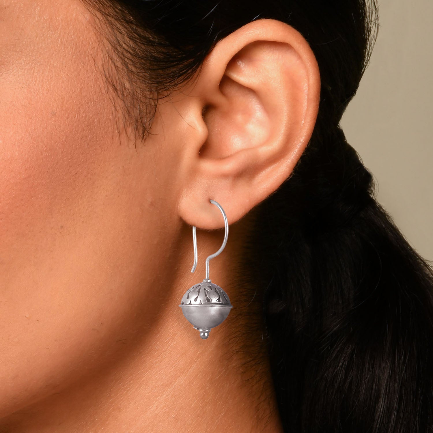 Vrisa Silver Earrings