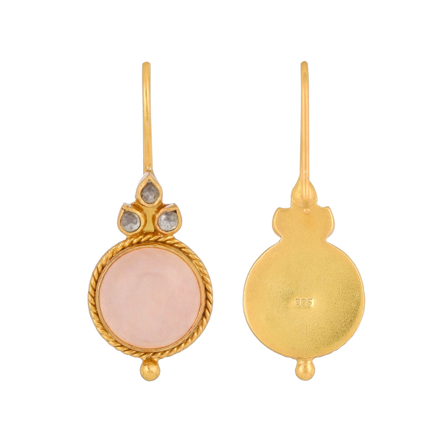 Megha Earrings Rose