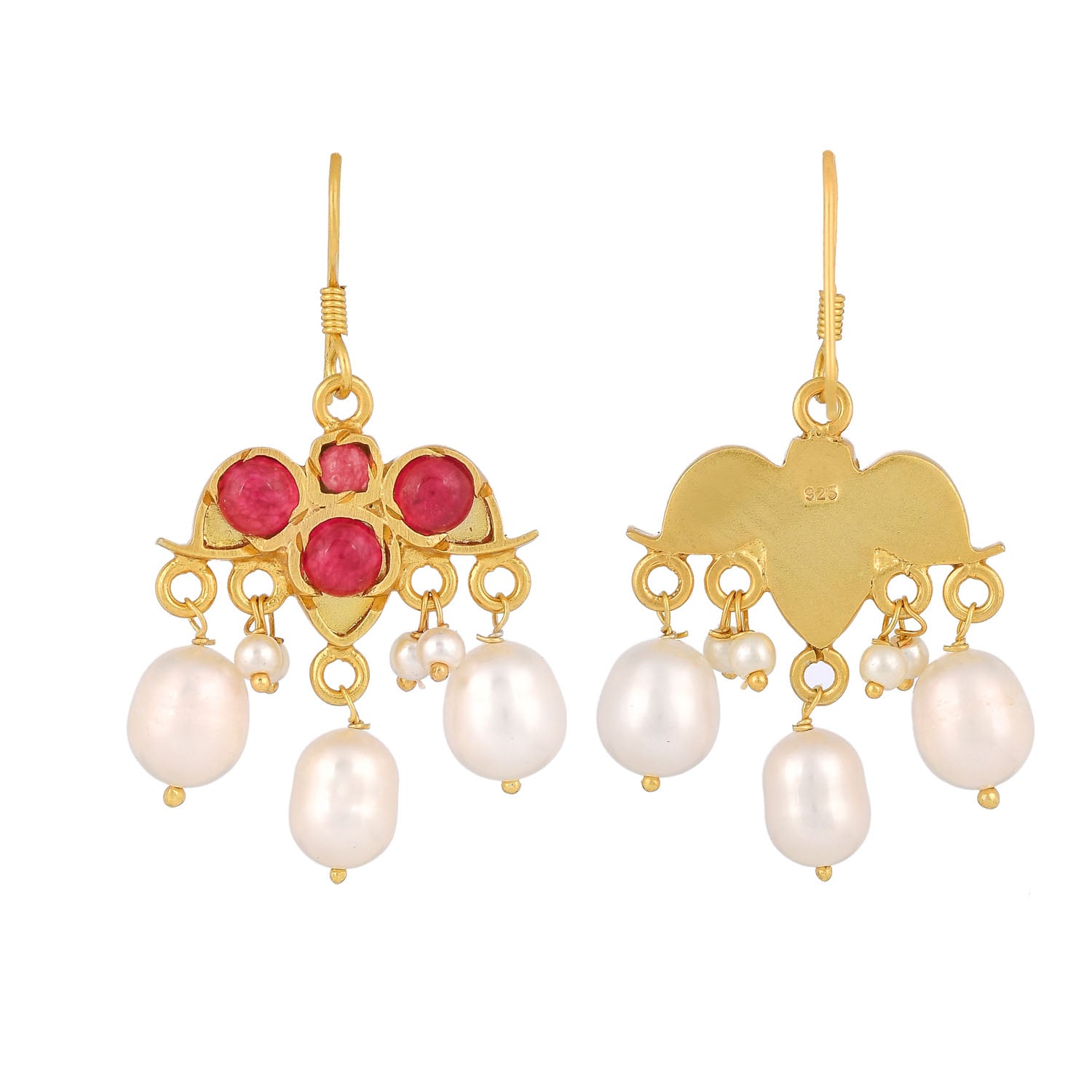 Aastha Earrings Pearls