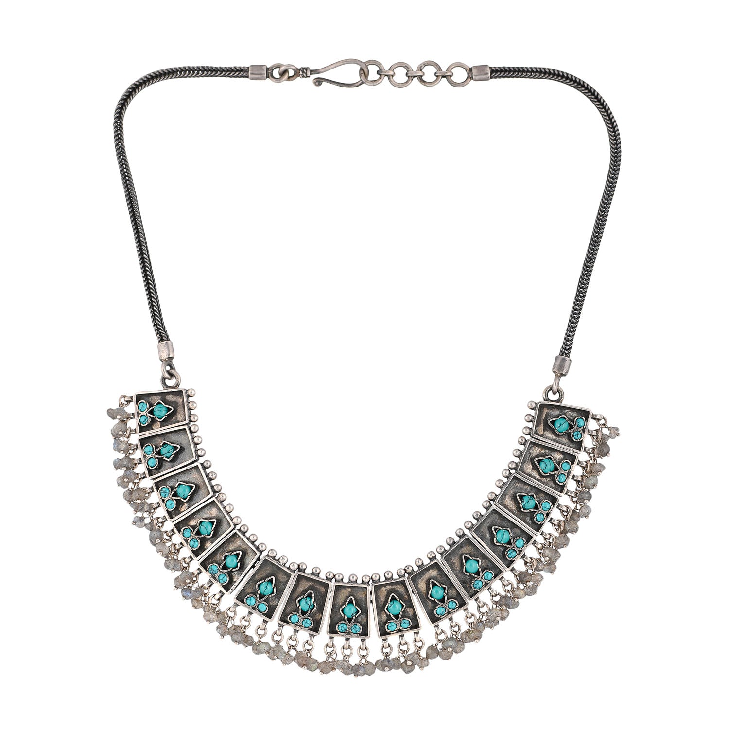 Suvarna Necklace Turq