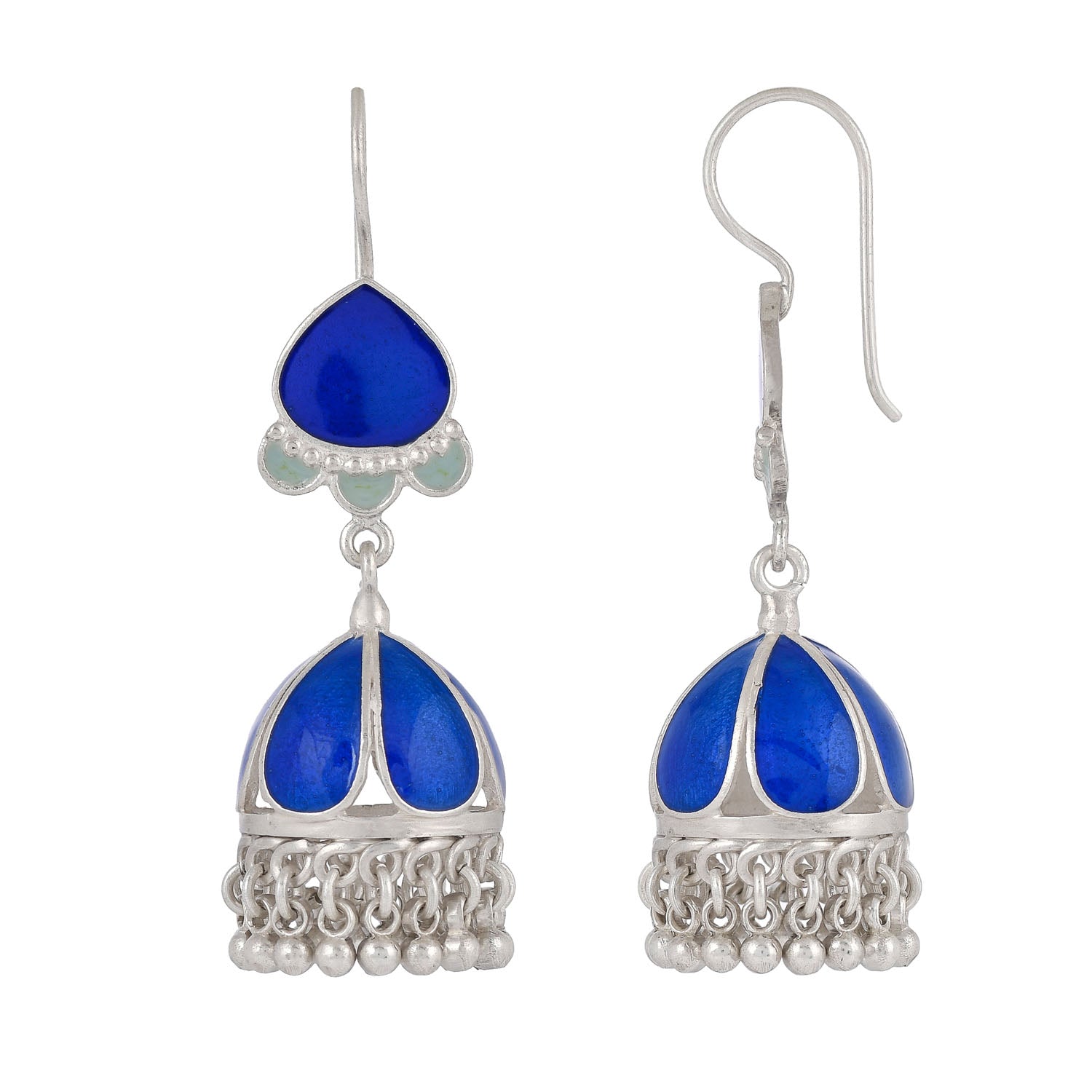 Noor Midnight Blue Earrings