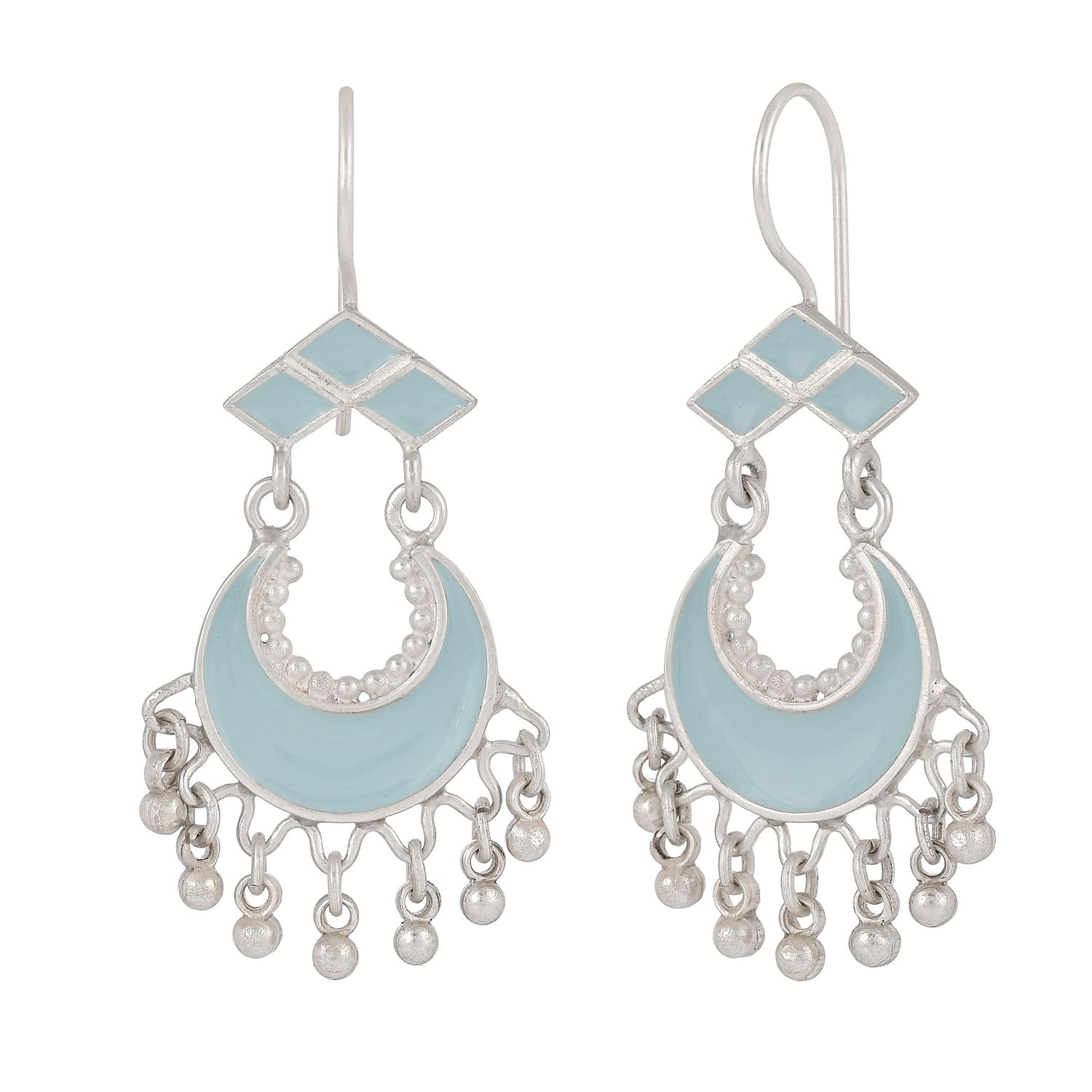 Neera Earrings Aqua