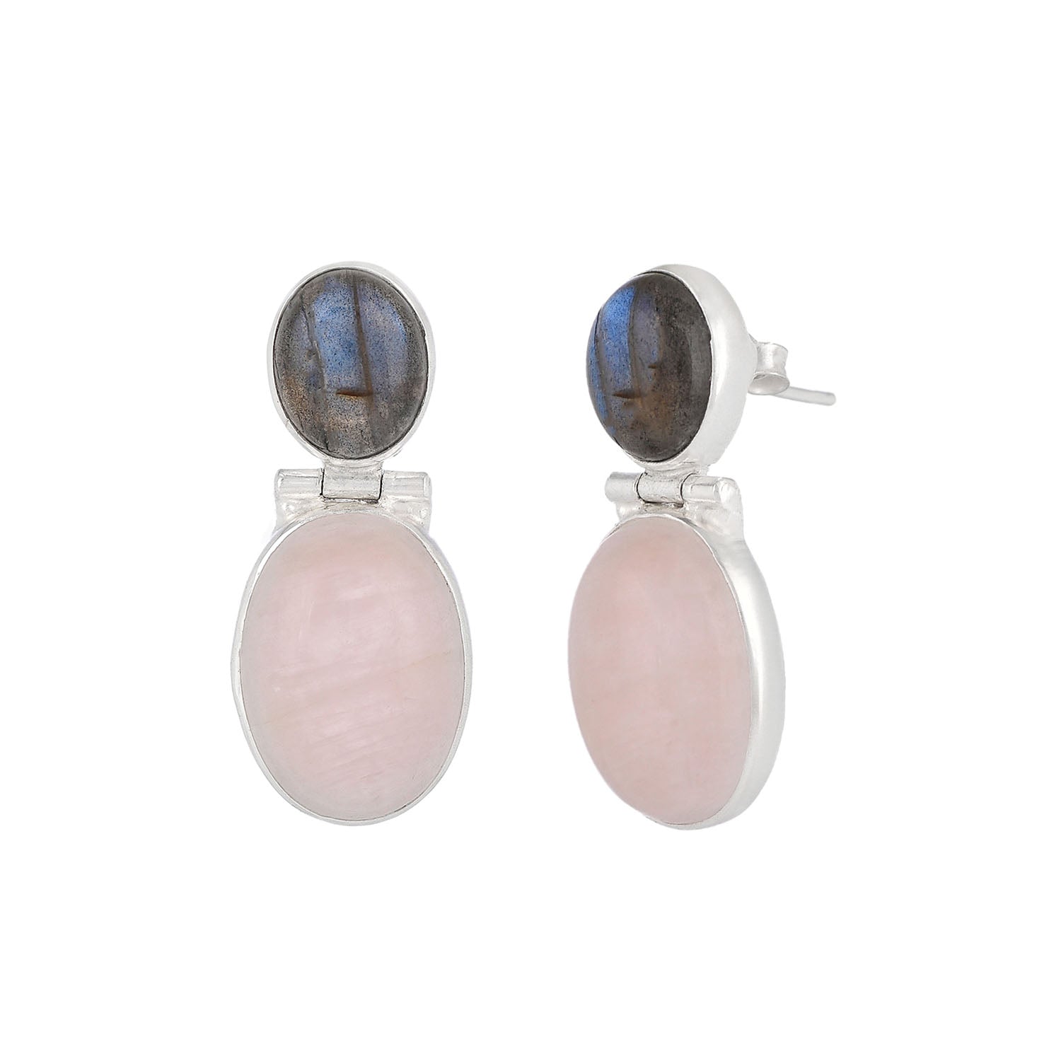 Hermes Earrings Silver