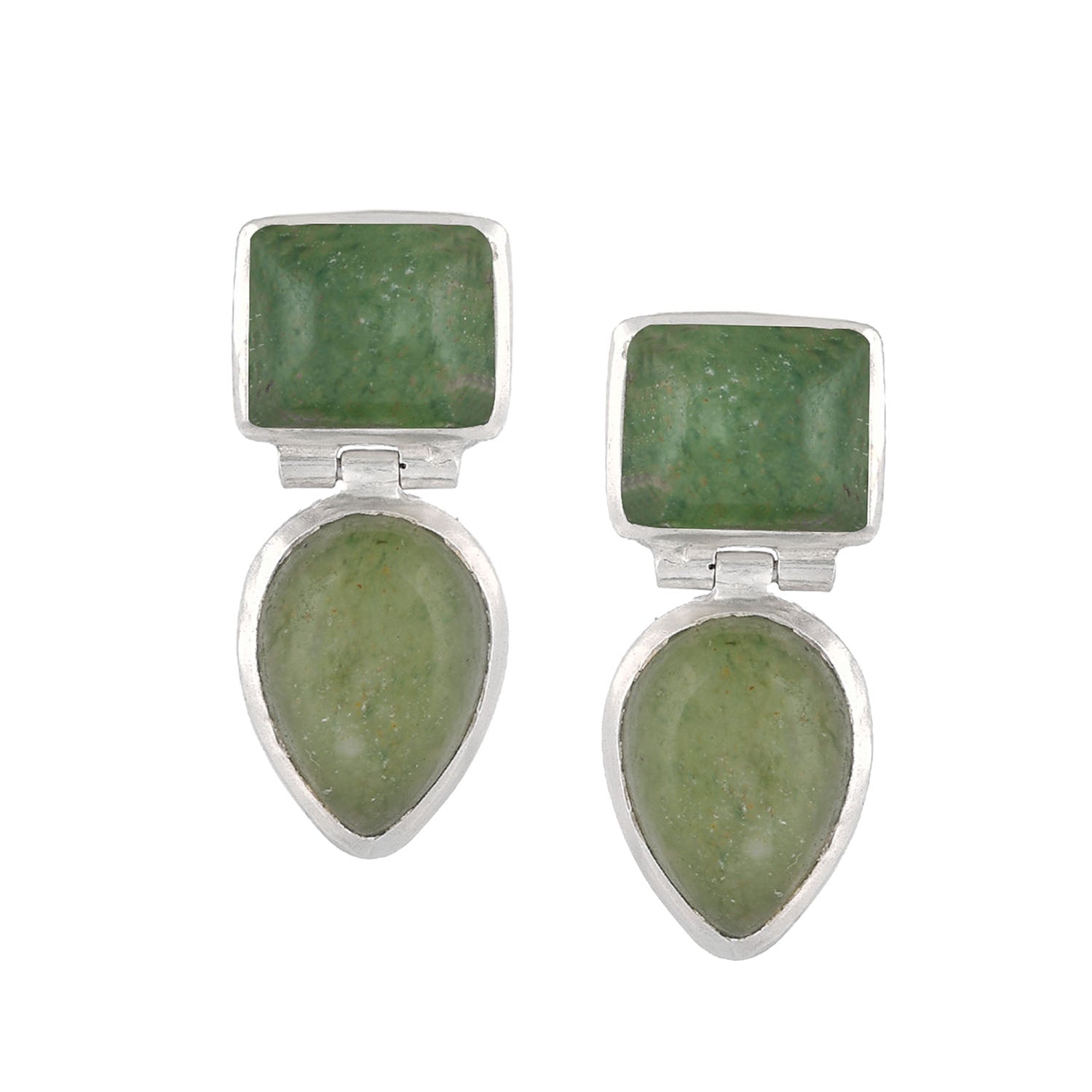 Cronus Sage Green Earrings