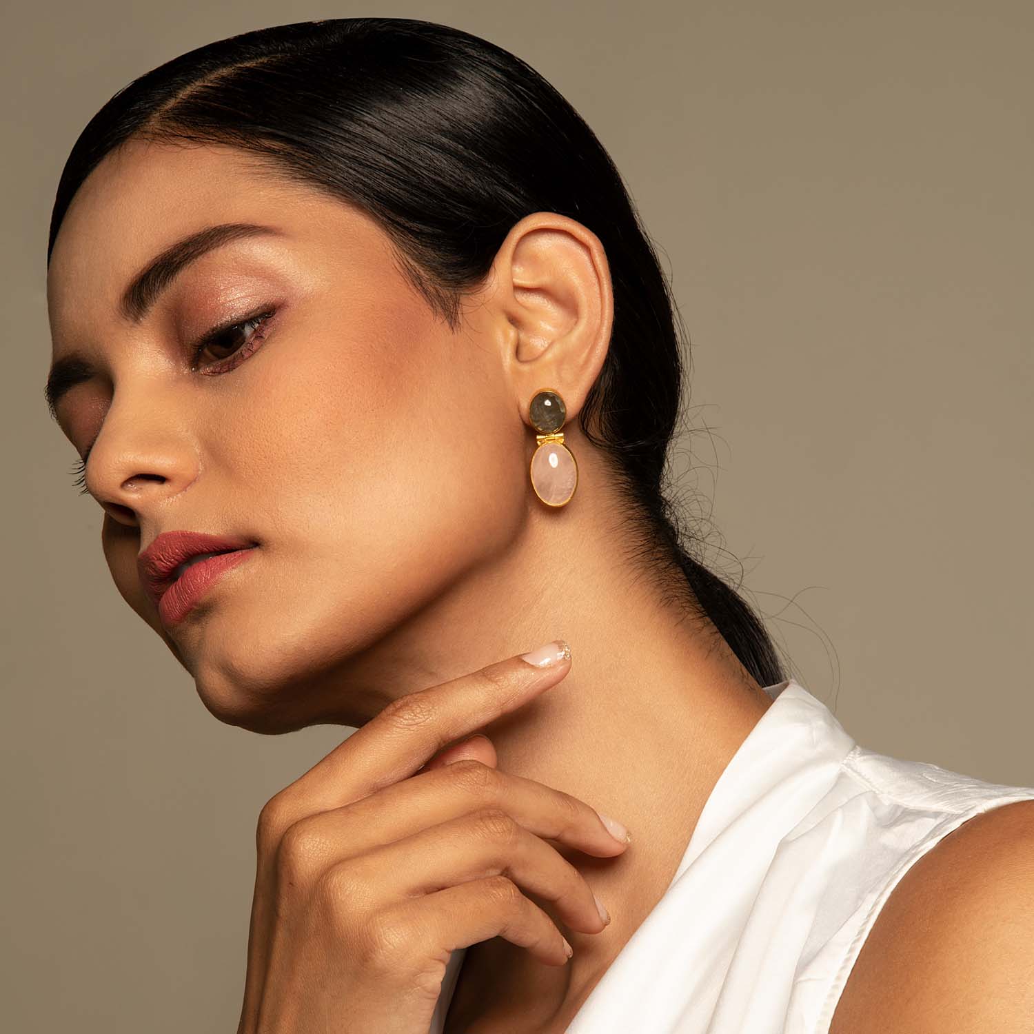 Fortuna Earrings Gold