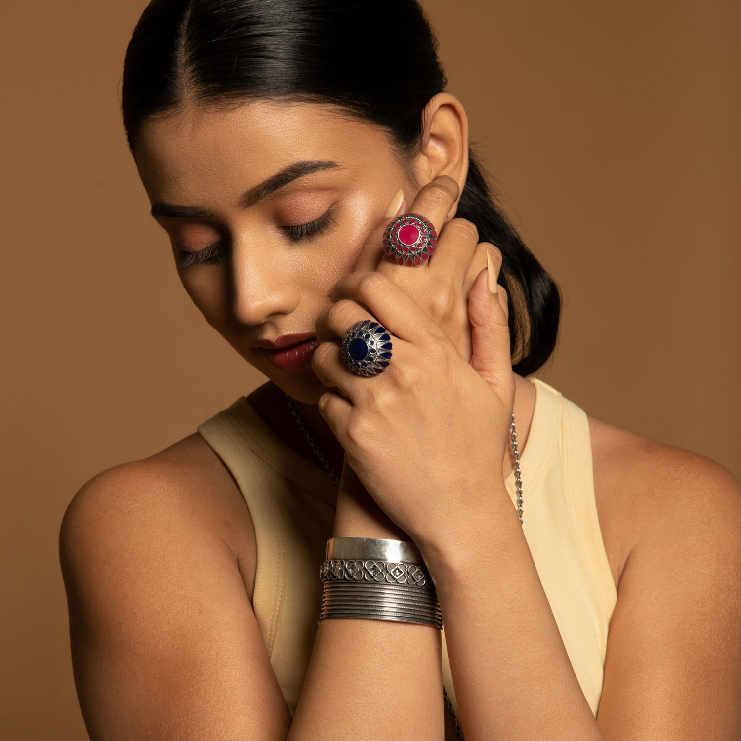 Shreshti Ring Blue