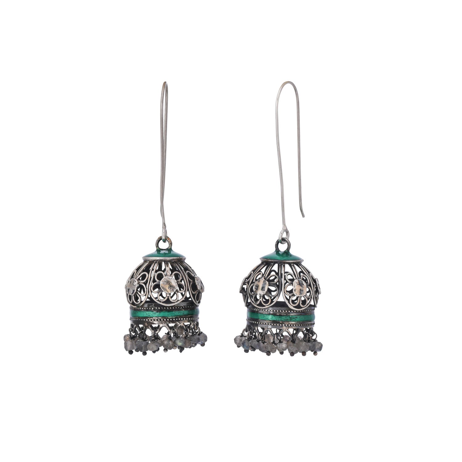 Amaltas Jhumki Green