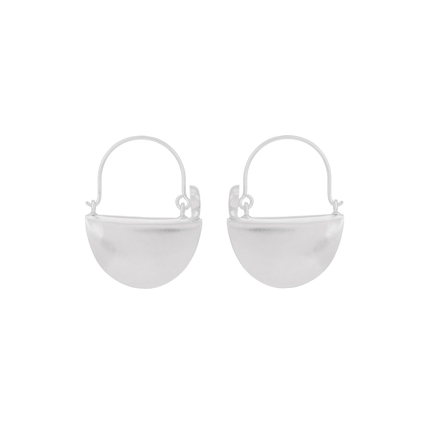 Lotus Hoops Silver