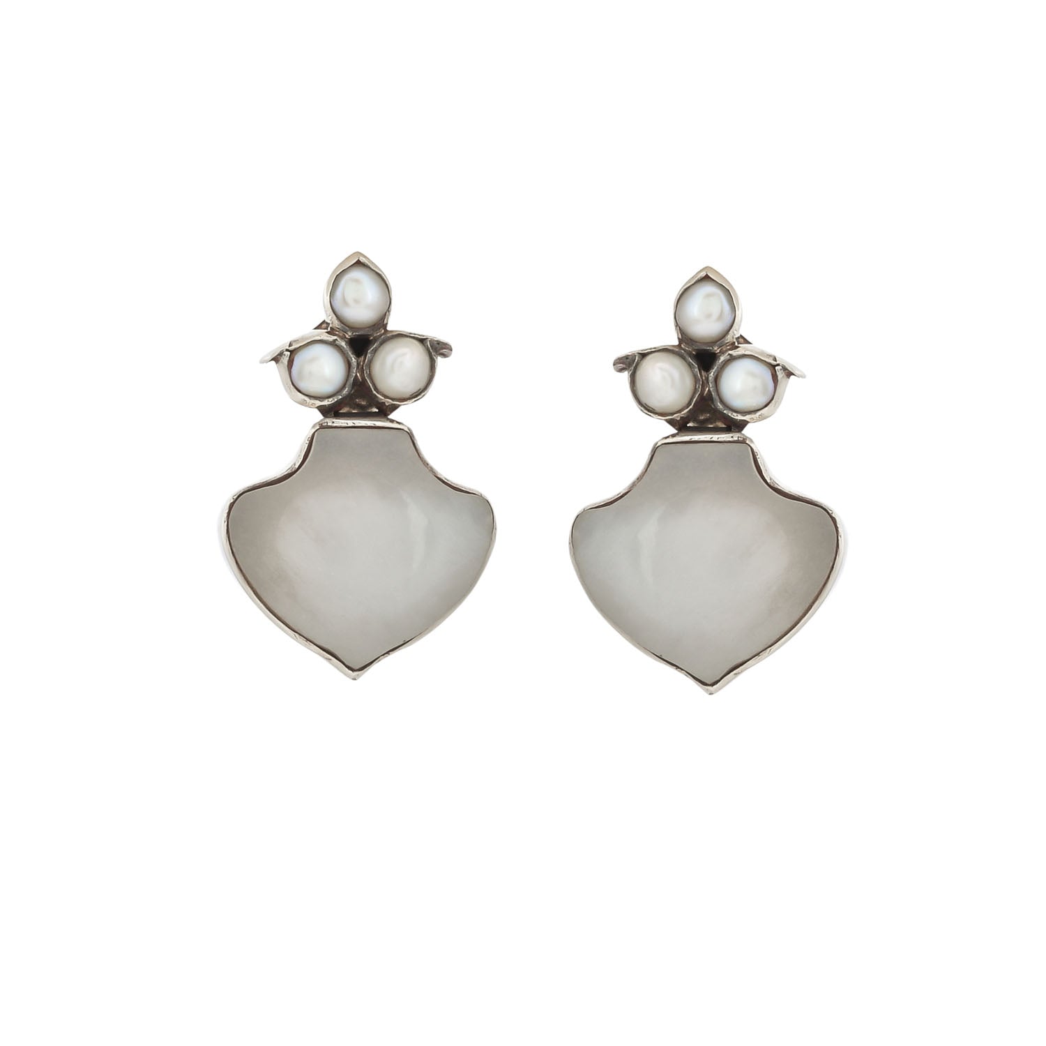 Rosa Moonstone Earrings