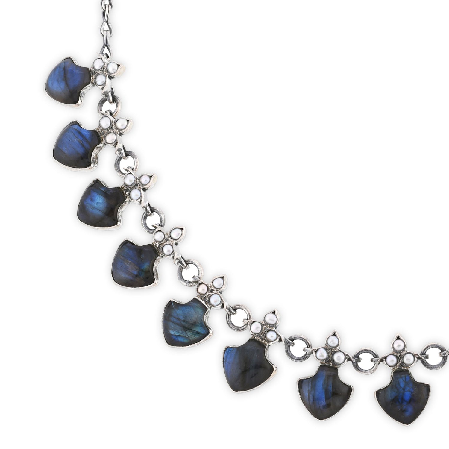 Rosa Labradorite Necklace
