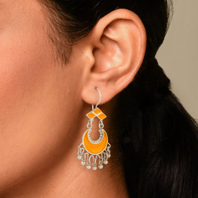 Neera Earrings Yellow