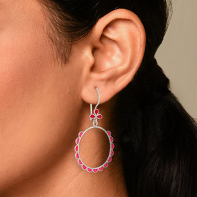 Sumaya Pink Earrings