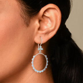 Sumaya Aqua Earrings
