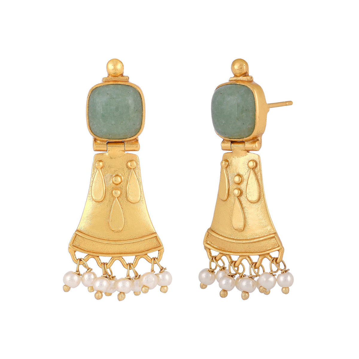 Maya Earrings Green