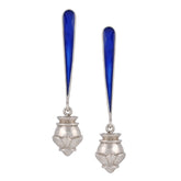 Sumaya Earrings Navy Blue