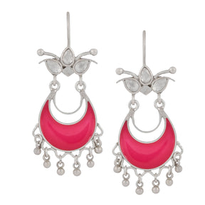 Shreya Earrings Pink