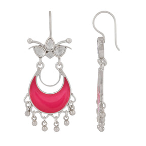 Shreya Earrings Pink