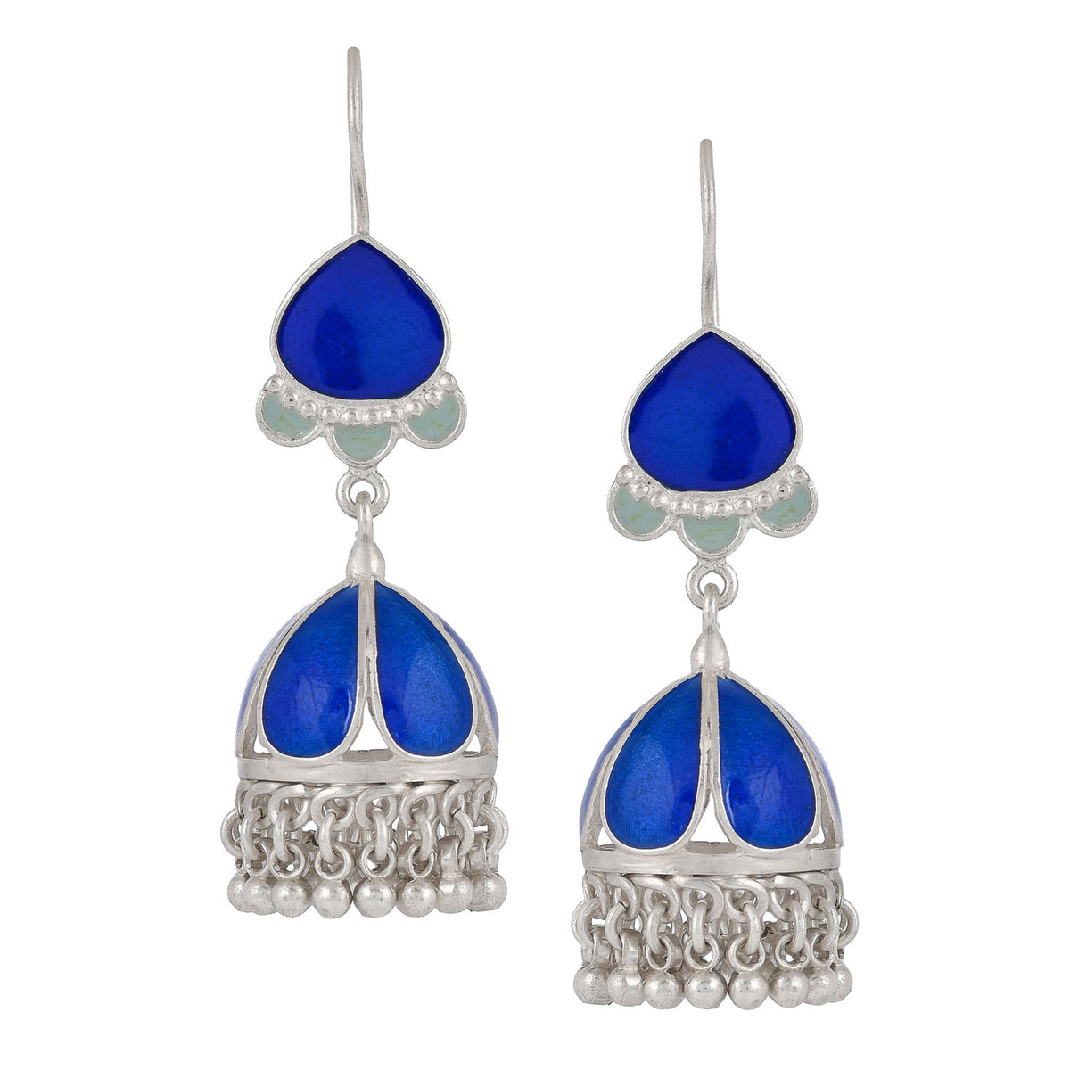 Noor Midnight Blue Earrings