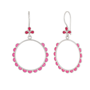 Sumaya Pink Earrings