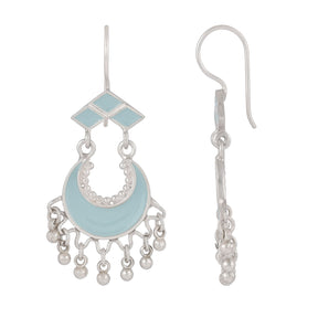 Neera Earrings Aqua