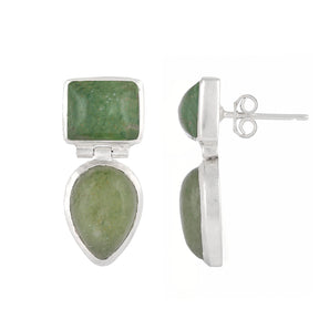 Cronus Sage Green Earrings