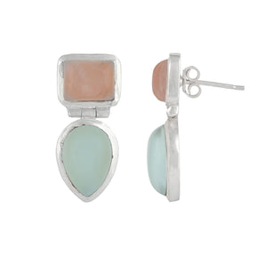 Cronus Silver Earrings