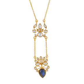 Poseidon Necklace Grey