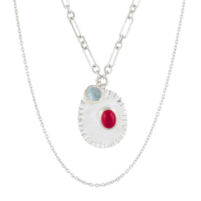 Cronus Necklace Silver