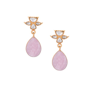 Aparajita Earrings Rose