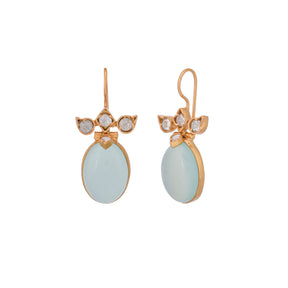 Ketki Earrings Aqua