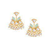 Kamini Earrings Aqua