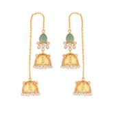Chandrakala Jhumkis White