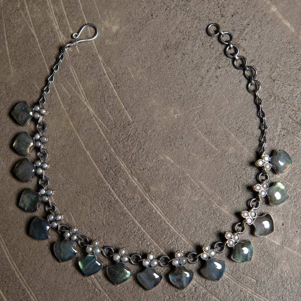 Rosa Labradorite Necklace