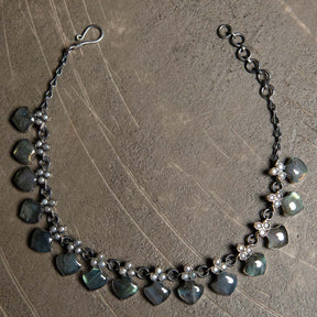 Rosa Labradorite Necklace